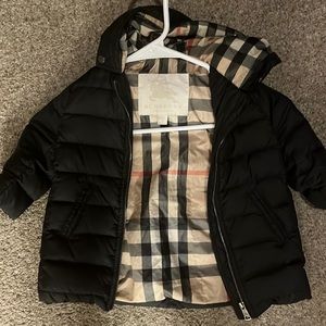 Burberry baby puffer coat